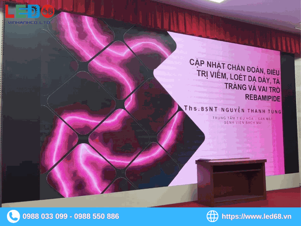 Màn hình LED trong nhà P3 - Giải pháp hiển thị sắc nét, giá tốt