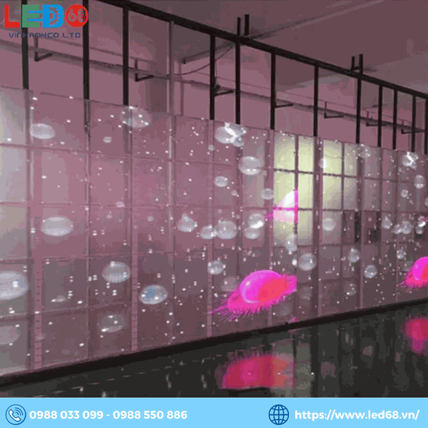 Địa chỉ bán màn hình Led trong suốt giá tốt chất lượng