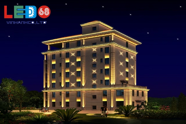 Tại sao nên sử dụng đèn led trang trí tòa nhà?