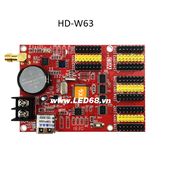 Hướng dẫn sử dụng phần mềm điều khiển card HD Huidu