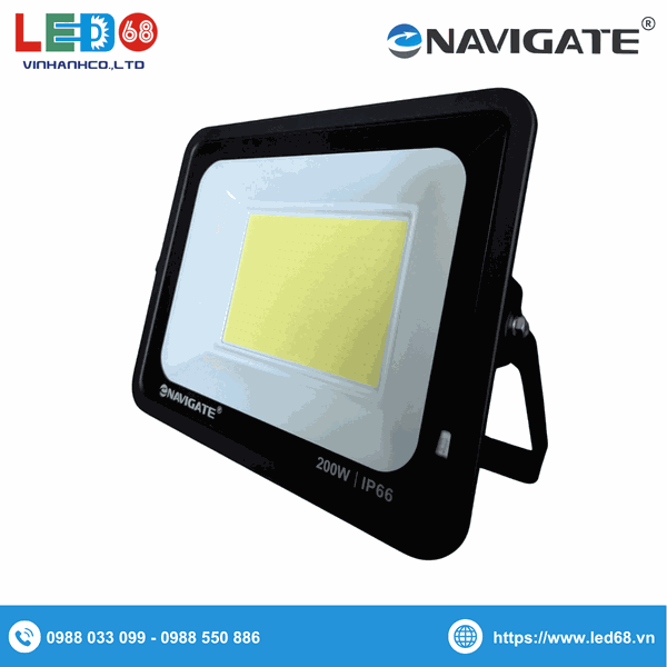 Đèn pha LED 200W COB Navigate NT-JT200W-6500K