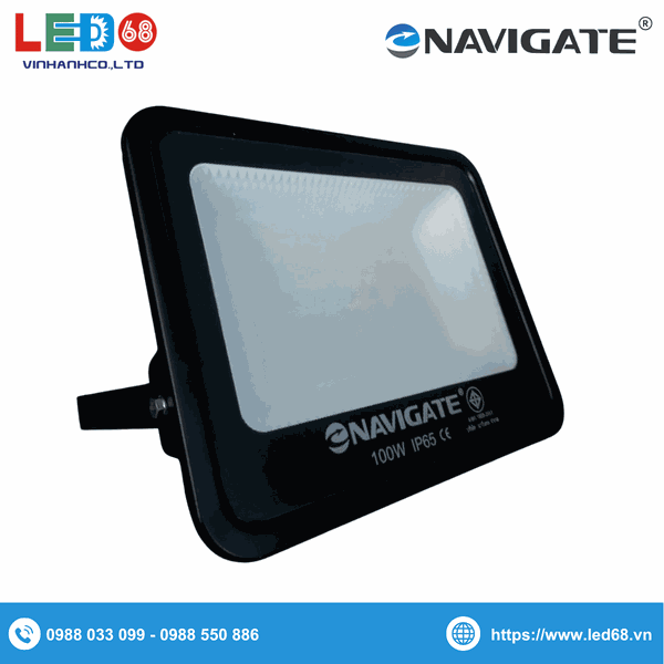 Đèn pha LED 100W Navigate SMD NT-XF100W-6500K