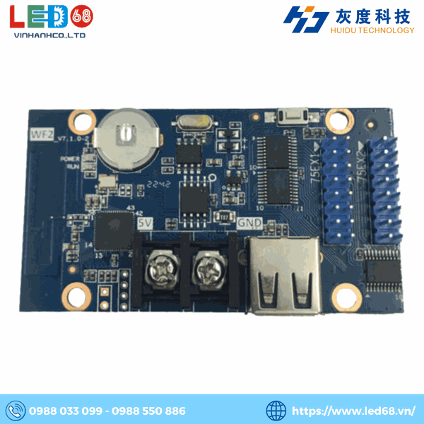 mạch điều khiển led ma trận HD-WF2