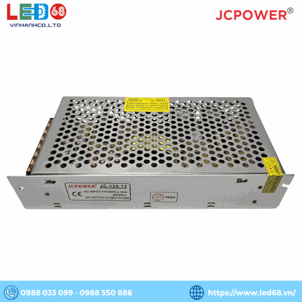 nguồn 12V 10A JC Power