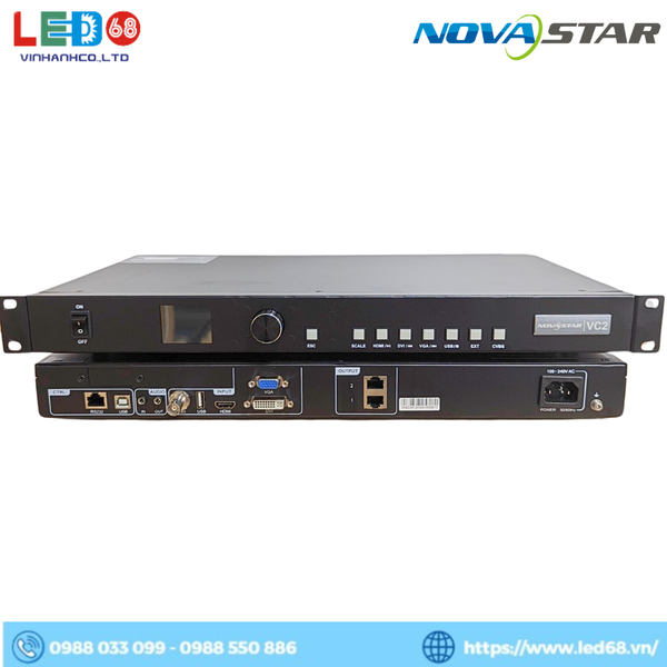 Novastar VC2 - Bộ xử lý hình ảnh màn hình LED hiệu suất cao