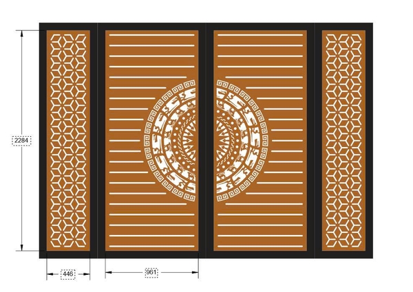 🌟 GIA LAI - GIA CÔNG HOA VĂN CỔNG CỬA – VÁCH NGĂN CNC LASER 6KW TẠI TIẾN DŨNG CNC LASER 🌟