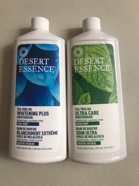 Desert Essence - Nước súc miệng tinh dầu tràm trà