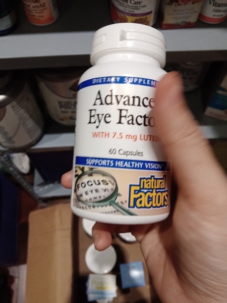 HỖ TRỢ TĂNG CƯỜNG SỨC KHỎE MẮT TOÀN DIỆN ADVANCED EYE FACTORS NATURAL FACTORS