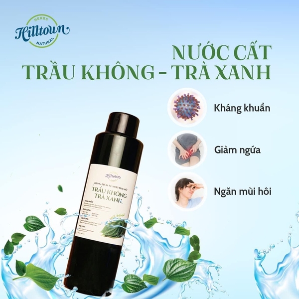 NƯỚC CẤT TRẦU KHÔNG TRÀ XANH HILTOWN