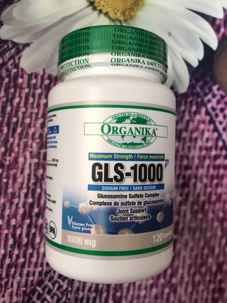 VIÊN UỐNG GIẢM ĐAU XƯƠNG KHỚP GLUCOSAMINE 1000MG GLS-1000 ORGANIKA 120 VIÊN