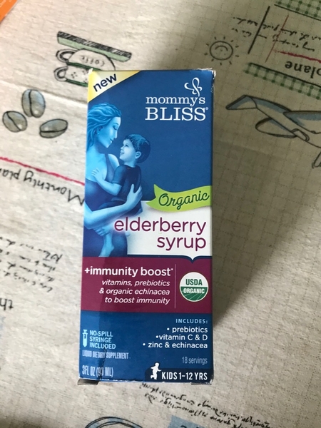 SIRO ELDERBERRY HỮU CƠ BỔ SUNG VITAMIN C VÀ TĂNG CƯỜNG MIỄN DỊCH MOMMY'S BLISS