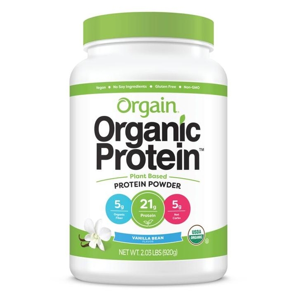 BỘT PROTEIN THỰC VẬT HỮU CƠ ORGAIN ORGANIC PROTEIN 920GR (NHIỀU VỊ)