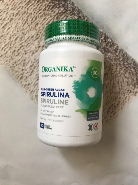 VIÊN UỐNG TẢO XOẮN SPIRULINA 1000MG ORGANIKA