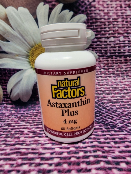 ASTAXANTHIN PLUS  CHỐNG OXY HÓA NATURAL FACTORS