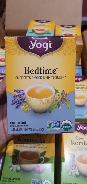 TRÀ HỮU CƠ YOGI HỖ TRỢ GIẤC NGỦ BEDTIME