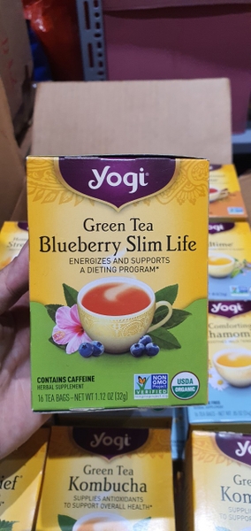 TRÀ HỮU CƠ YOGI BLUEBERRY SLIM LIFE