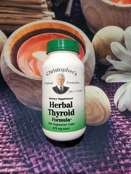 HỖ TRỢ TUYẾN GIÁP Christopher's Herbal Thyroid -- 475 mg