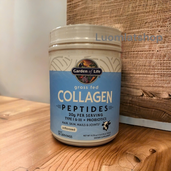 BỘT COLLAGEN PEPTIDES GARDEN OF LIFE