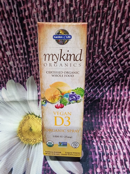 D3 THỰC VẬT HỮU CƠ DẠNG XỊT VỊ VANILLA MYKIND ORGANICS