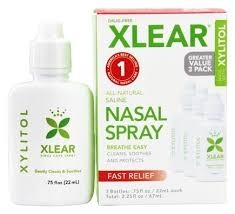 Nước muối rửa mũi với Xylitol 22ml- Xlear