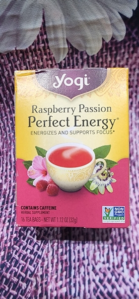 TRÀ HỮU CƠ YOGI CUNG CẤP NĂNG LƯỢNG PASPBERRY PASSION PERFRECT ENERGY