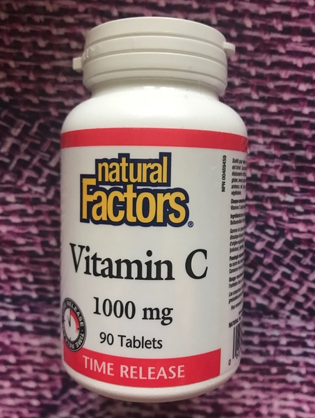 Viên uống Vitamin C 1000mg tác dụng từ từ - Natural Factors