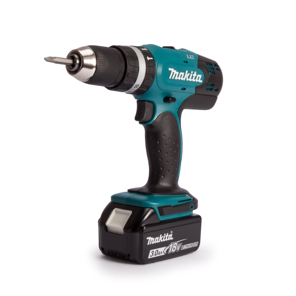 18V Máy khoan búa, vặn vít dùng pin Makita DHP453SF