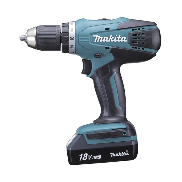 18V Máy Khoan,vặn vít dùng pin Makita DF457DWE