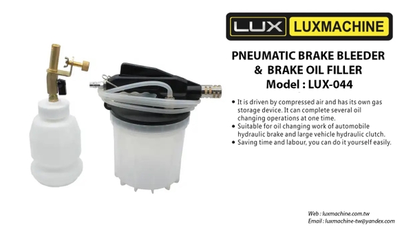Bộ dụng cụ hút và điền dầu thắng bằng khí nénLuxmachine LUX-044