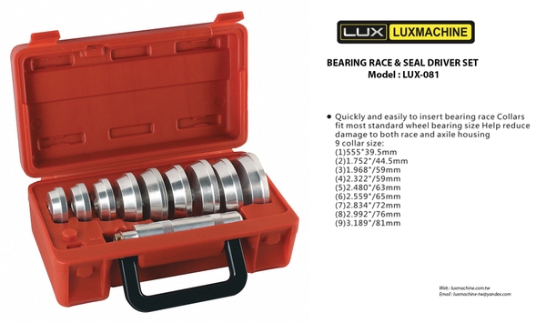 Bộ đóng bạc đạn bánh xe Luxmachine  LUX-081
