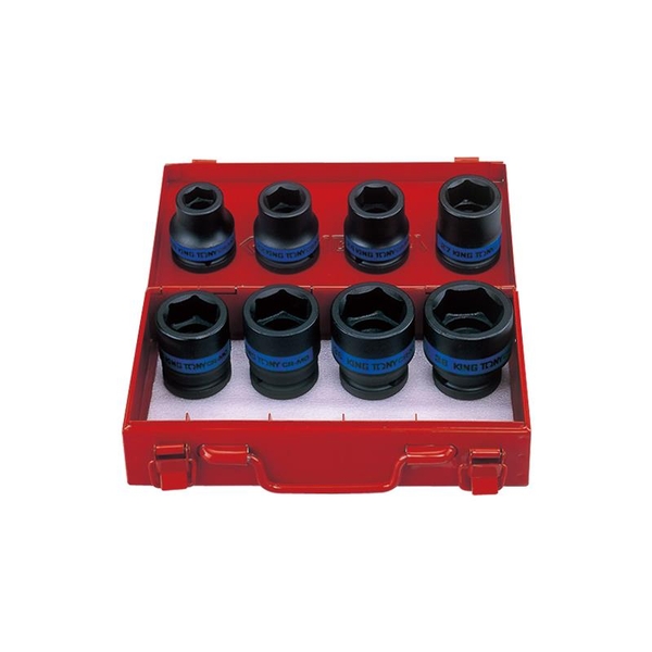 3/4" Bộ đầu tuýp hệ Metric 8 chi tiết Kingtony 6408MP10