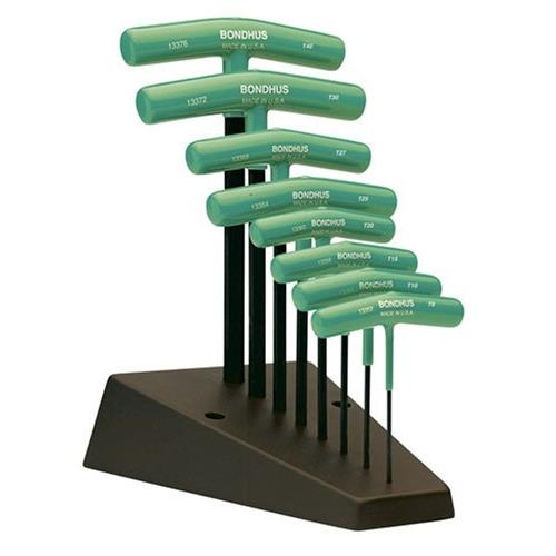 Bộ lục giác bông chữ T 8 chi tiết Bondhus 33034