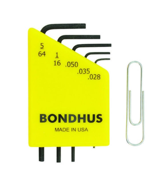 Bộ chìa lục giác hệ Inch 5 chi tiết Bondhus 12243