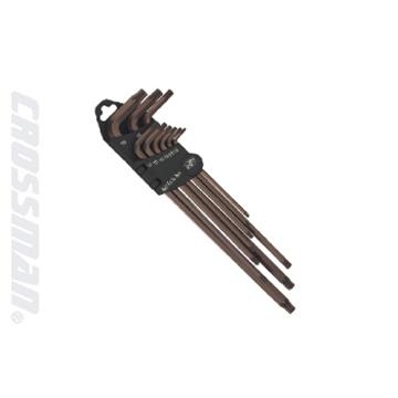 Bộ chìa lục giác 9 cái bông dài Crossman 66-096.