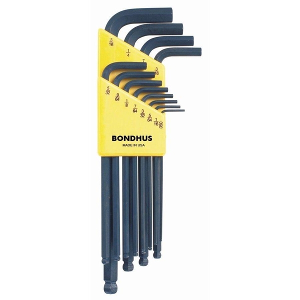 Bộ chìa lục giác bi hệ Inch 12 chi tiết Bondhus 10936