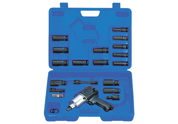 1/2" Bộ súng vặn tuýp 23 chi tiết Kingtony 44118MP