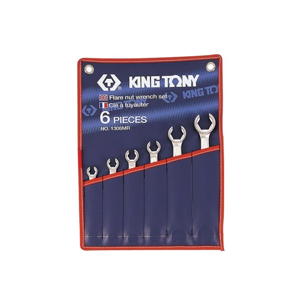 Bộ cờ lê mở ống dầu 6 chi tiết Kingtony 1306MR