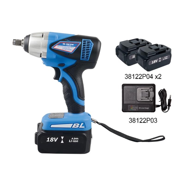 18V Máy siết bu lông chạy pin Kingtony 44604MP01