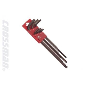 Bộ chìa lục giác bi 9 cây dài Crossman 66-099.