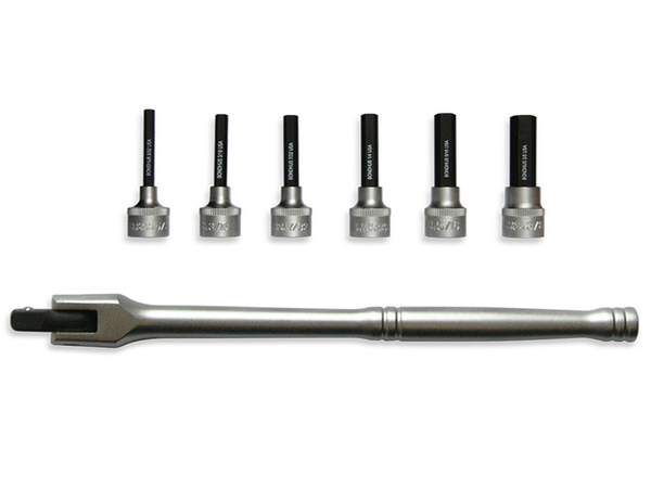 3/8" Bộ đầu tuýp lú hệ Metric 7 chi tiết Bondhus 43295