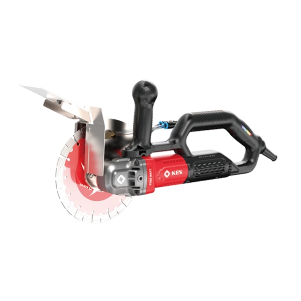 190mm Máy cắt rãnh bê tông dùng điện Ken
