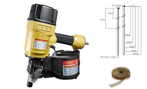 Súng bắn đinh cuộn Meite CN80B