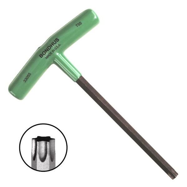 Chìa lục giác đầu bông chữ T Bondhus 33027