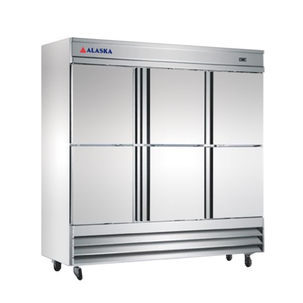 Tủ đông Inox 6 ngăn F6F