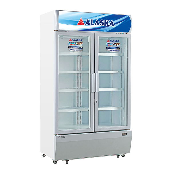 Tủ mát ALASKA 2 cánh LC-800C Dung tích 800L