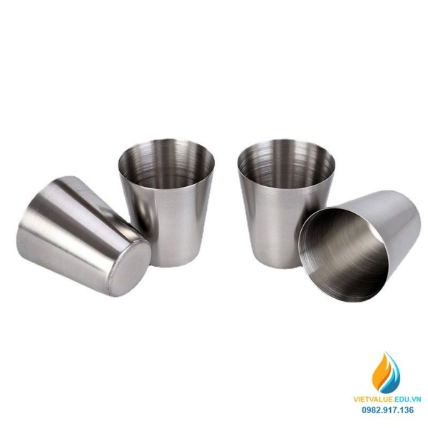 Ly rượu inox mini nhỏ gọn 30ml VIETVALUE