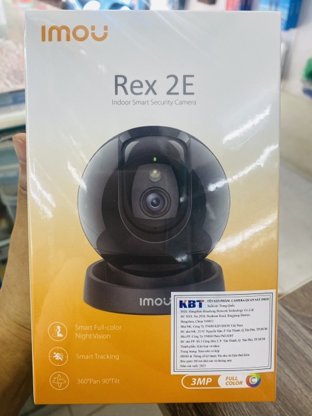 Camera REX 2E có màu ban đêm, Độ phân giải 3MP 2K | ducchinhpc
