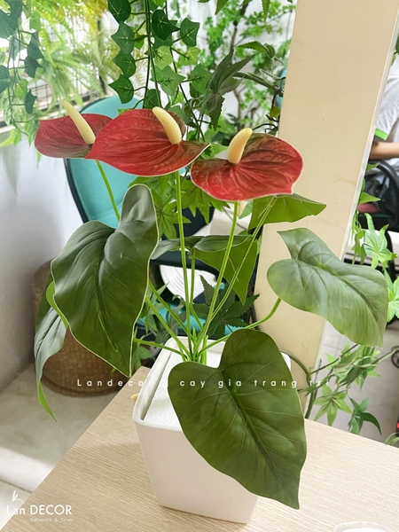 cành lá giả