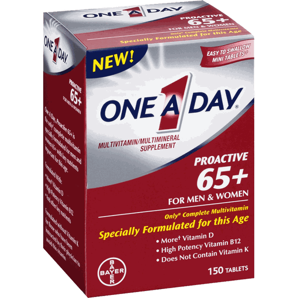 Thực phẩm chức năng One A Day 65+ cho nam và nữ 150 viên