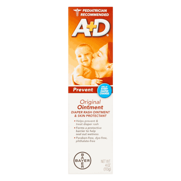 Kem điều trị & ngăn ngừa hăm tã cho bé A+D Cream for Baby A+D 113g